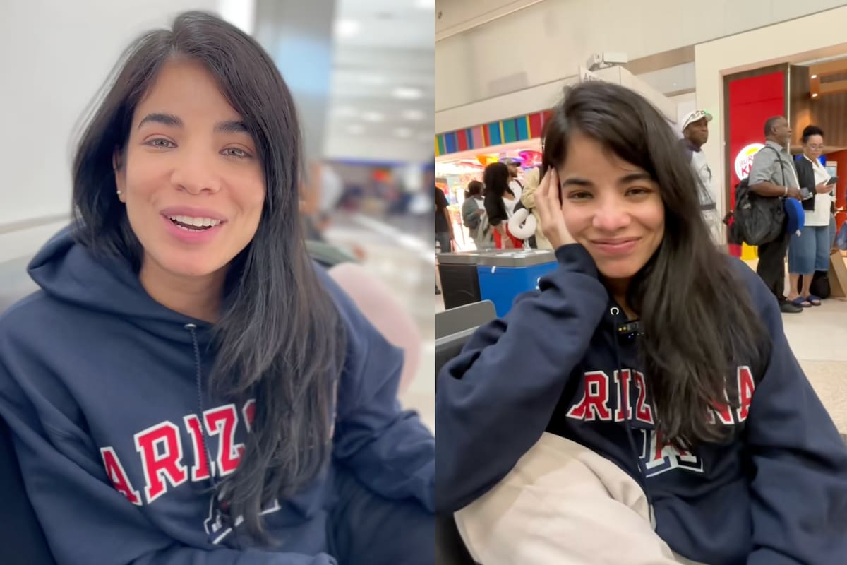 La joven viajó a Cartagena para tramitar la renovación de su pasaporte, que estaba vencido desde 2022