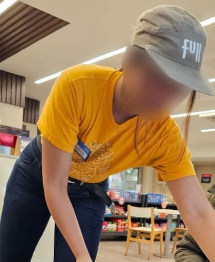 La joven "viuda negra" tiene 21 años