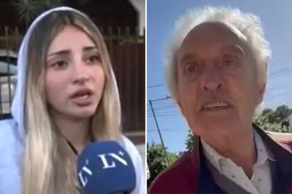 La joven y el jubilado involucrados en el incidente