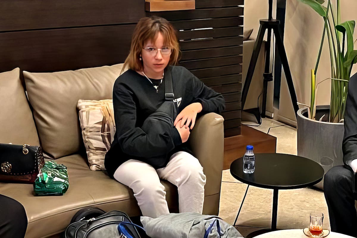 La joven yazidí Fawzia Amin Sido recuperó la libertad después de un largo cautiverio