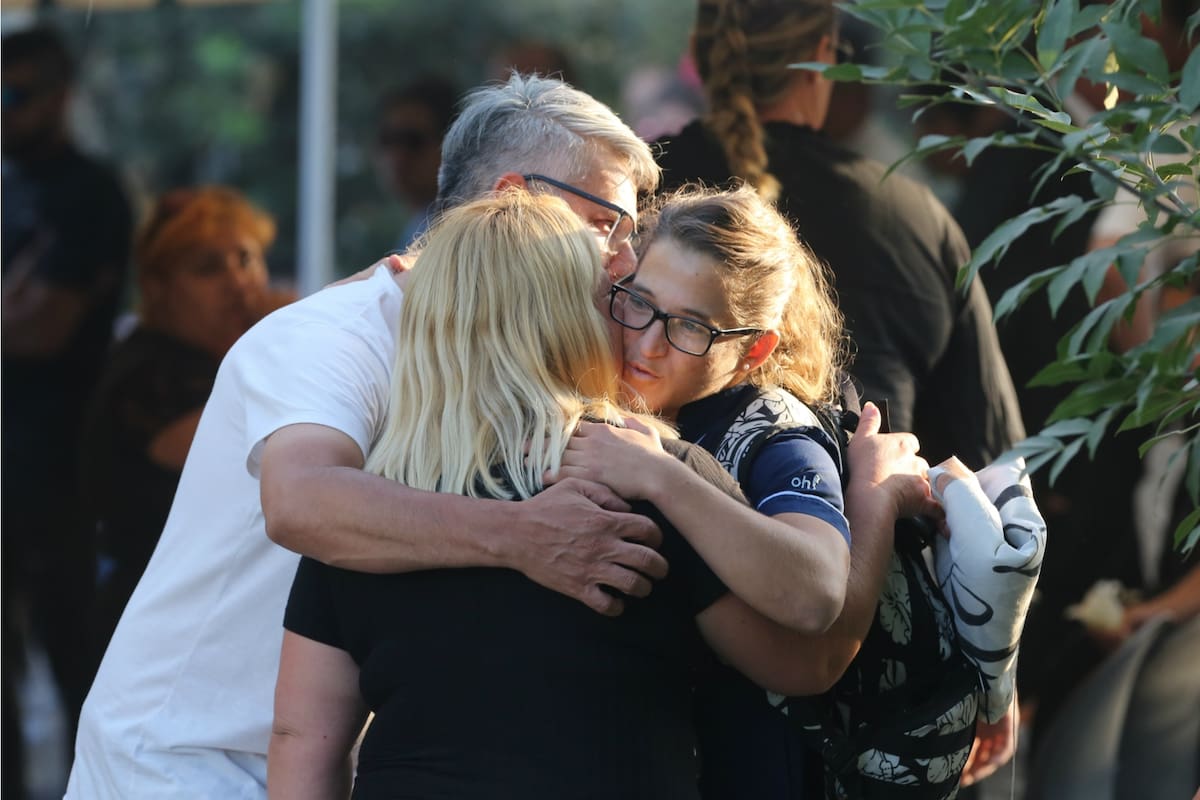 La judoca Paula Pareto acudió a la casa de los Toledo para saludar a la familia.