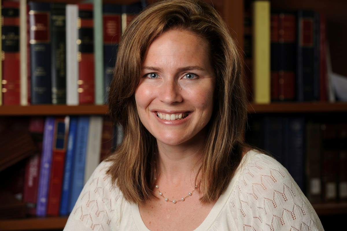 La jueza Amy Coney Barrett