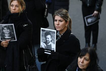 La jueza Sandra Arroyo Salgado, exmujer del fallecido fiscal Alberto Nisman, en el aniversario del atentado a la AMIA