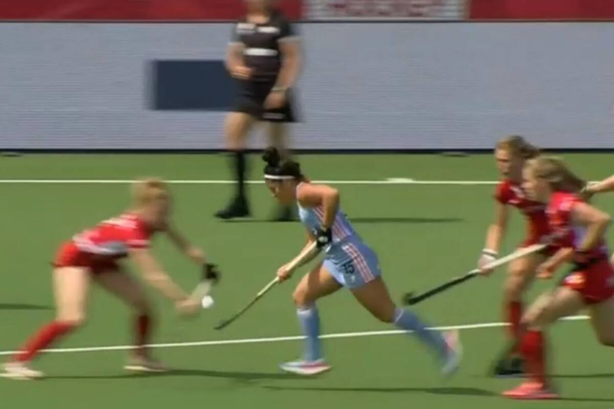 La jugada del espectacular gol de María José Granatto, una delantera que se afianza en las Leonas y refleja su habilidad en la tabla