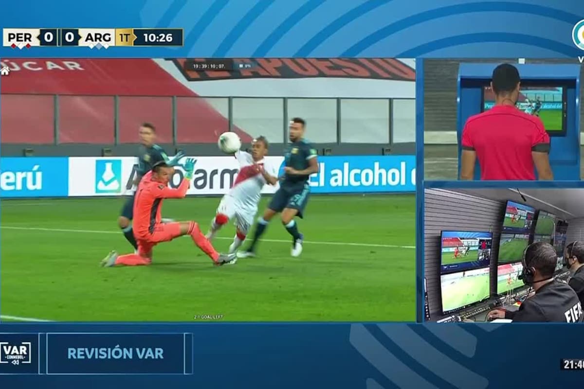 La jugada que pudo cambiar el desarrollo del partido