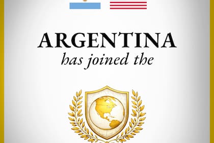 La Junta de Paz da la bienvenida a Argentina como miembro fundador de nuestra creciente organización internacional.