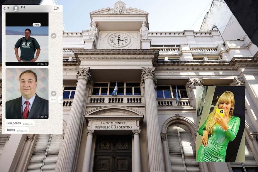 La trama secreta del dólar blue: audios, chats y el rol de los funcionarios del Banco Central que están en la mira La trama secreta del dólar blue: audios, chats y el rol de los funcionarios del Banco Central que están en la mira