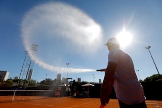 Los cancheros del BALTC y su trabajo invisible: más de 12 horas bajo el sol