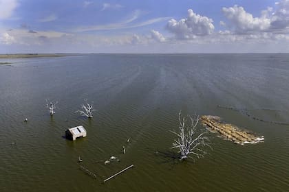 La laguna La Picasa en el sur de Santa Fe
