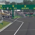 La Fórmula 1 y una imagen insólita en Hungaroring: a cinco años de la vez que Hamilton largó... solo