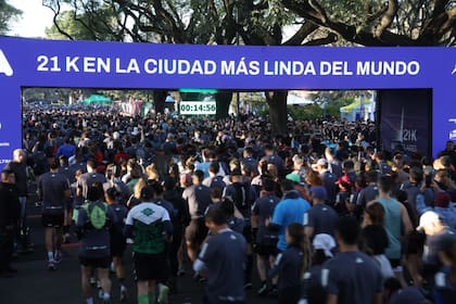 La largada fue en Dorrego y Figueroa Alcorta