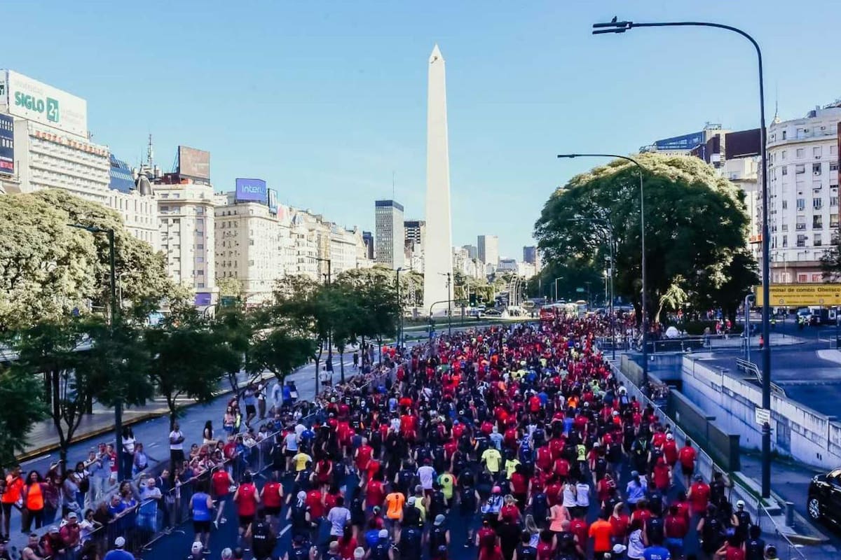 La largada será otra vez en la 9 de Julio