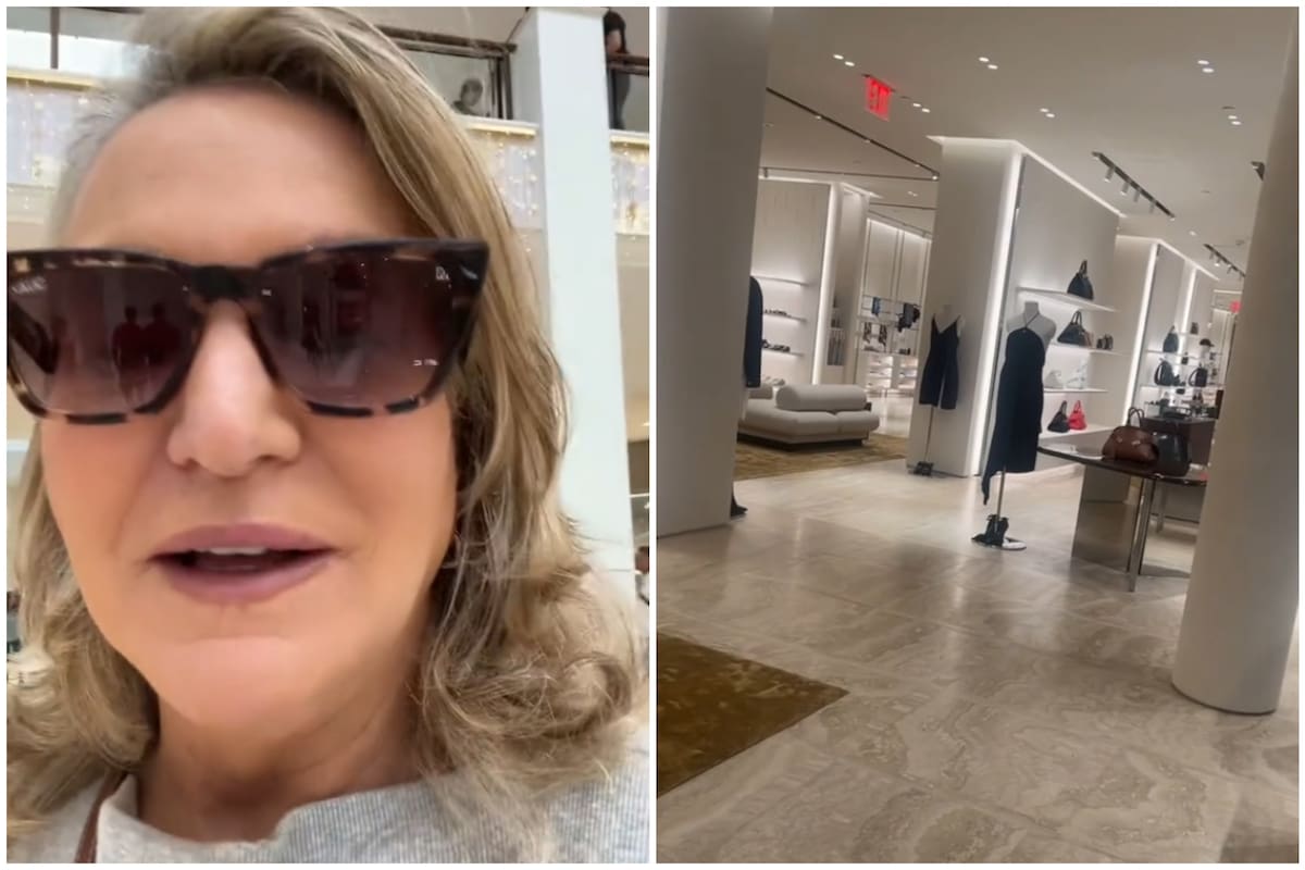 La latina aseguró que hace años que va al shopping, pero que nunca lo vio de esa manera