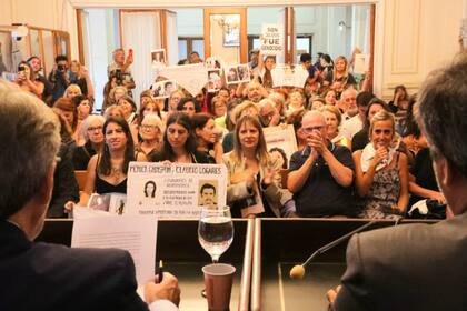 La lectura de la sentencia en el juicio que incluyó la condena de los hechos de "La Noche de los Lápices"