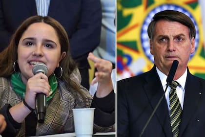 La legisladora porteña del Frente de Todos le contestó al presidente de Brasil en Twitter