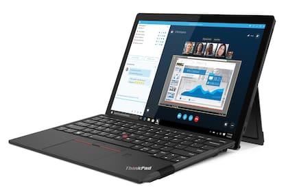 La Lenovo Thinkpad X12 Detachable tiene un teclado desmontable y es compatible con la escritura en pantalla