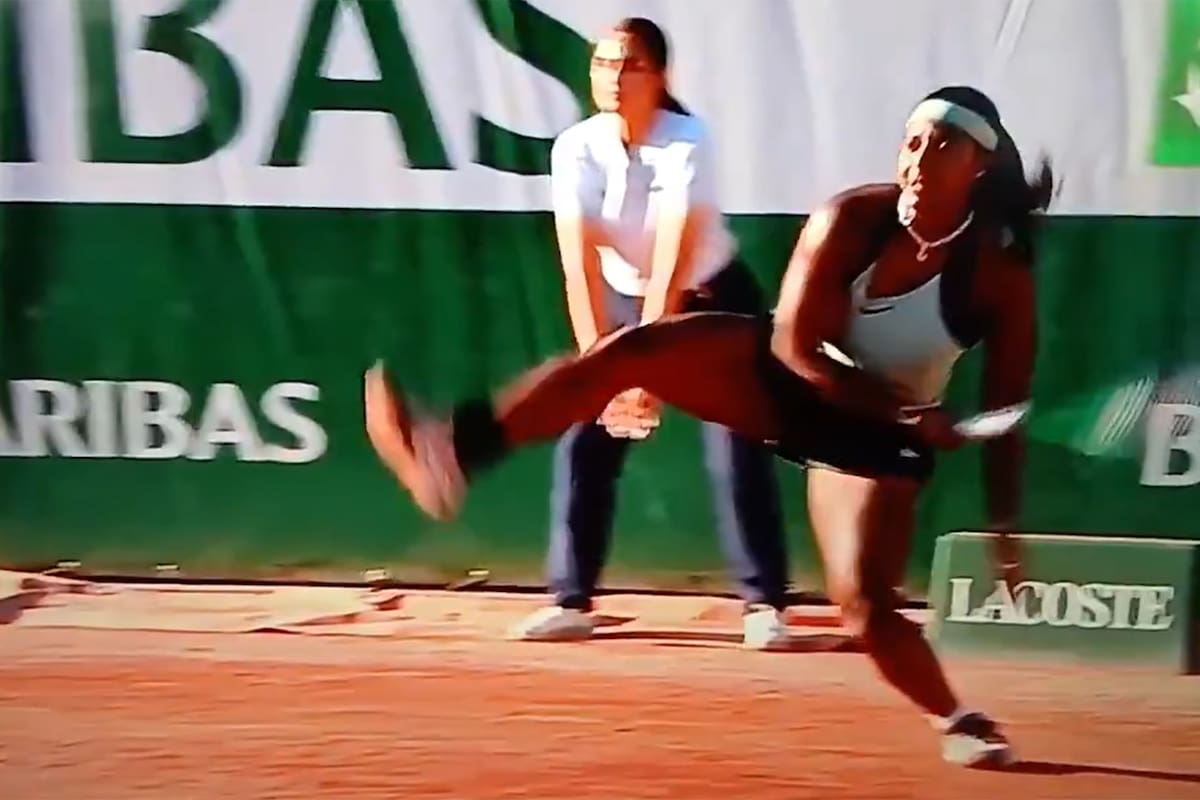 La lesión de Hailey Baptiste en Roland Garros que paralizó al estadio