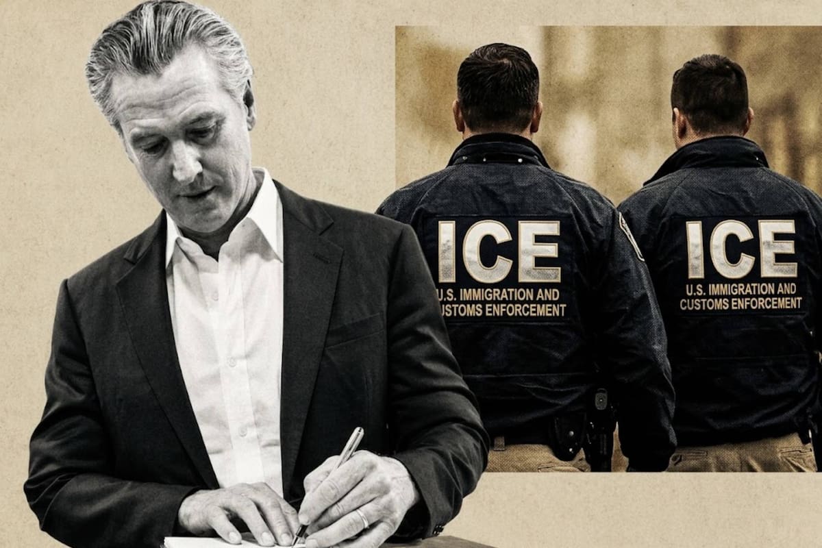 La ley contra el ICE en California que espera por la firma de Gavin Newsom