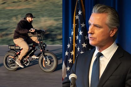 La ley de bicicletas eléctricas en California tiene la firma de Gavin Newsom y ya entró en vigor