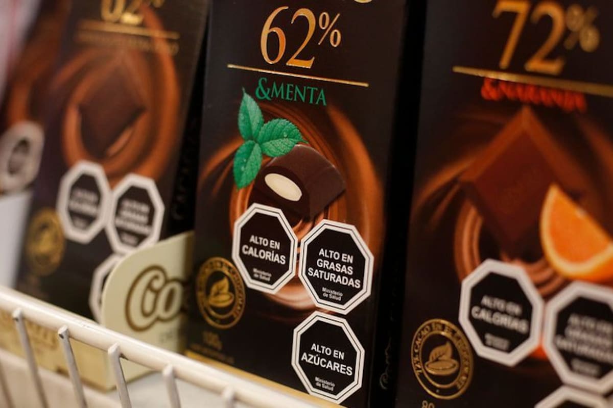 La ley de etiquetado frontal rige desde 2016 en Chile