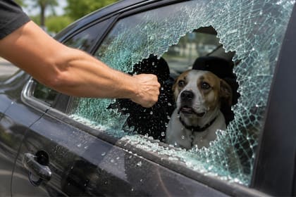 La ley de Florida permite romper la ventana de un vehículo para rescatar a un perro en peligro, siempre que se cumplan requisitos específicos