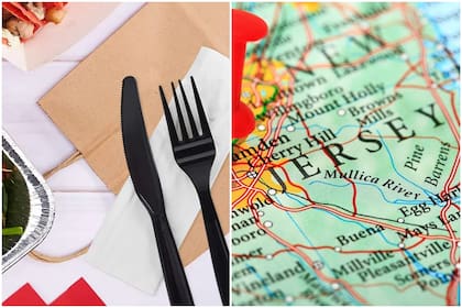 La ley de Nueva Jersey que restringe la entrega de cubiertos de un solo uso por parte de los restaurantes