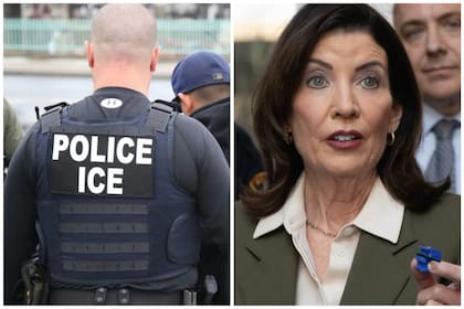 La ley firmada por la gobernadora Kathy Hochul prohíbe a los agentes del ICE utilizar mascarillas en Nueva York