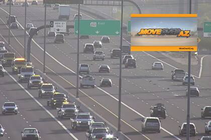 La Ley Move Over de Arizona es clara sobre las reglas que se deben tomar en cuenta a la hora de cruzarse con vehículos de seguridad