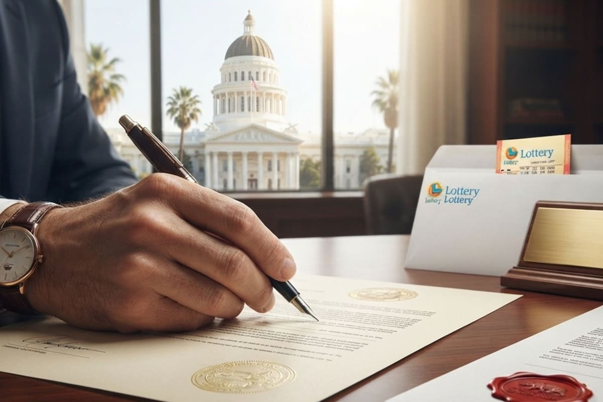 La ley SB 1434 aclara las condiciones bajo las cuales una corte puede autorizar la cesión del pago de premios de la Lotería de California mediante una orden judicial específica