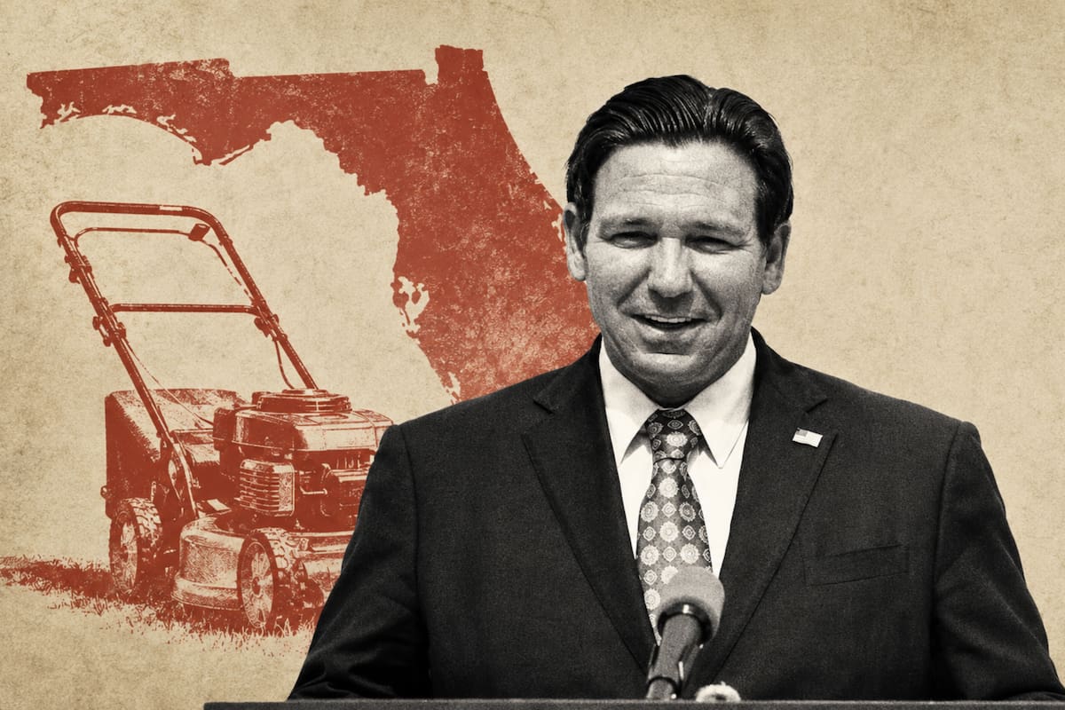 La ley SB 290, impulsada por el gobernador Ron DeSantis y vigente desde el 1° de julio de 2026, introduce modificaciones clave en las condiciones laborales del sector de mantenimiento de áreas verdes en Florida