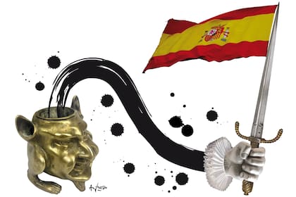 La leyenda antiespañola