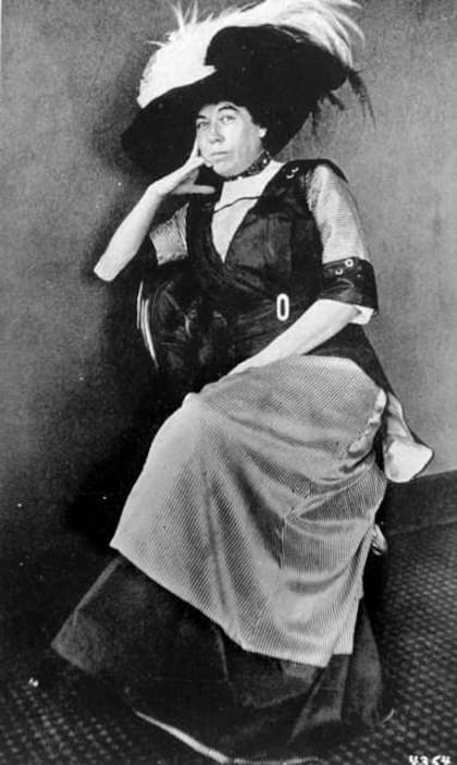 La leyenda de Molly Brown se centró en su supervivencia al Titanic y en su estatus de nueva rica