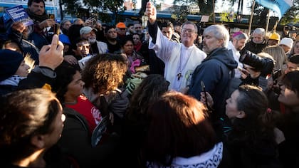 "La libertad económica no puede ser absoluta", dijo el arzobispo de Buenos Aires, Jorge Ignacio García Cuerva, durante la homilía de la misa que encabezó, y pidió ser "empáticos con los más necesitados"