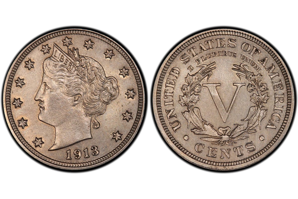 La Liberty Head acuñada en 1913 puede alcanzar valores elevados en el mercado de subasta debido al brillo especial de la pieza