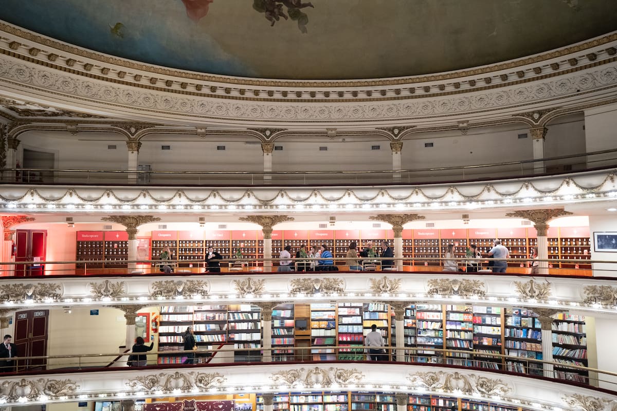 La librería Ateneo Grand Splendid, un ícono porteño
