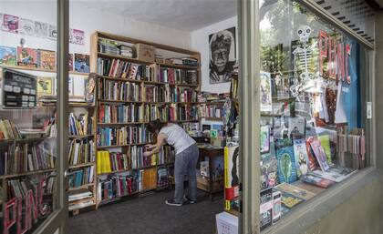 La librería Punc se especializa en cómics y fanzines