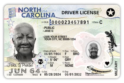 La licencia de conducir podrá usarse vencida en Carolina del Norte debido a una nueva ley de moratoria especial (Archivo/North Carolina DMV)