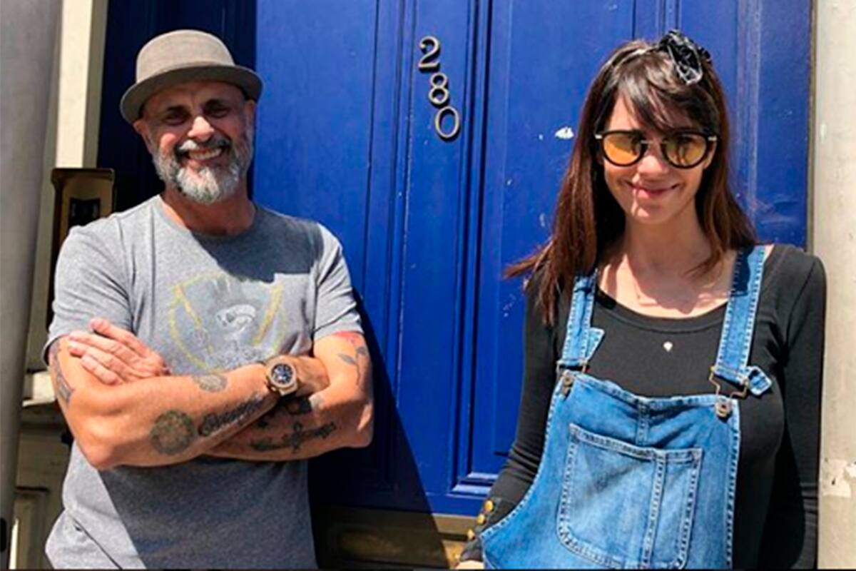 La licenciada en Nutrición compartió en las redes una tierna foto junto al conductor y a aseguró que está orgullosa de su determinación