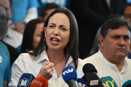 La líder de la oposición venezolana, María Corina Machado