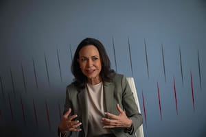 María Corina Machado tuvo un meeting y clamó por la libertad de Venezuela, Cuba y Nicaragua