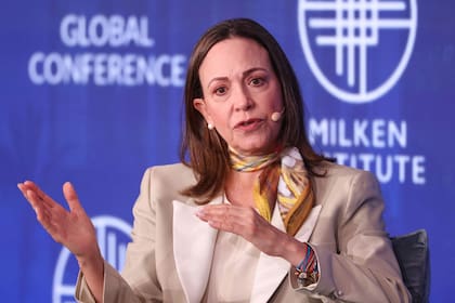 La líder opositora María Corina Machado quedó al margen de los proyectos de Washington