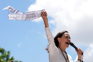 La líder opositora venezolana María Corina Machado.
