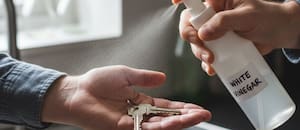 Por qué hay que ponerle vinagre blanco a las llaves de casa
