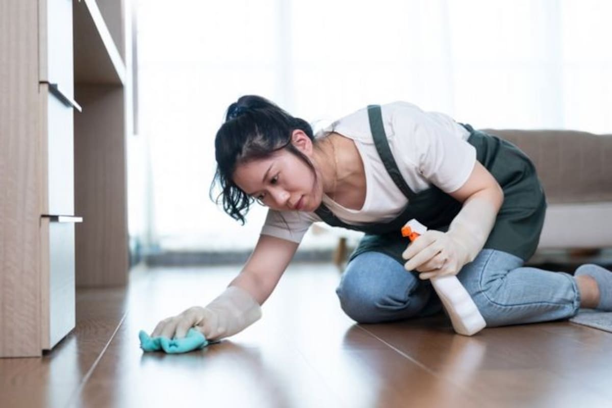 La limpieza se trata de lograr una apariencia del área para que se vea limpia (FOTO: GETTY)