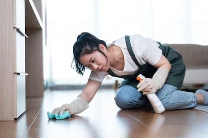 La limpieza se trata de lograr una apariencia del área para que se vea limpia (FOTO: GETTY)