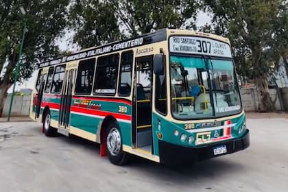 La línea 307 hará una exposición de buses