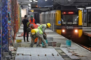 La línea C de subte reabrirá hoy con un nuevo sistema de señales