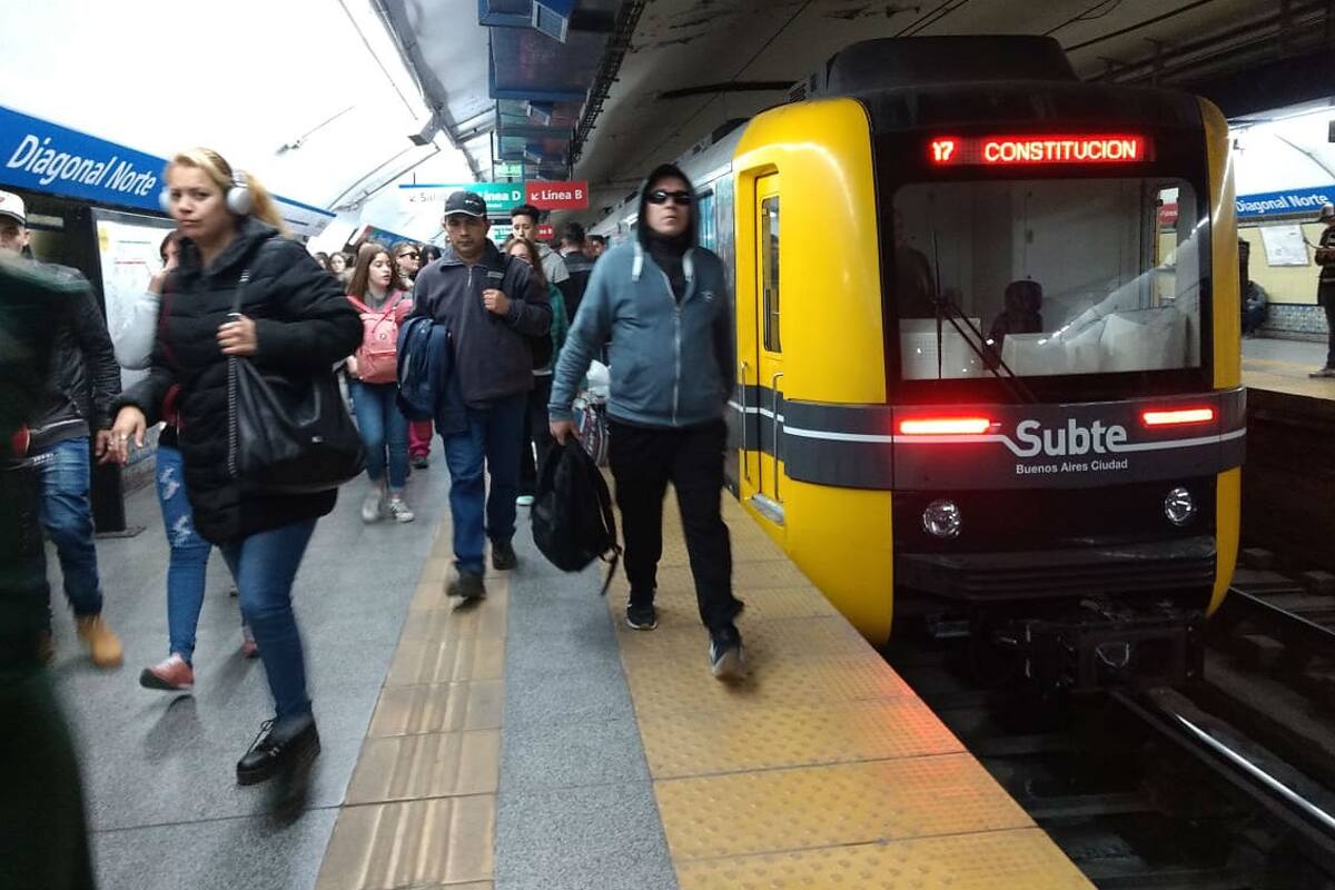 La línea C sufrió la mayor baja