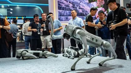 La línea de perros robot de Unitree compite con sus rivales estadounidenses
