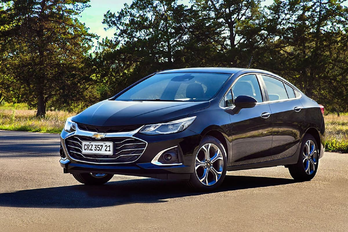 La línea del Chevrolet Cruze 2021 ofrece seis versiones cuyos precios oscilan entre los $2.065.900 y $2.317.900